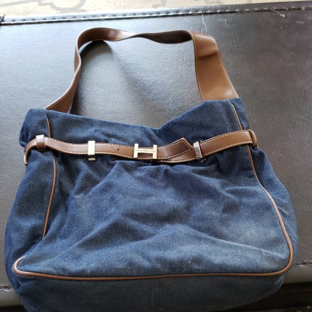 Tommy Hilfiger small denim tote